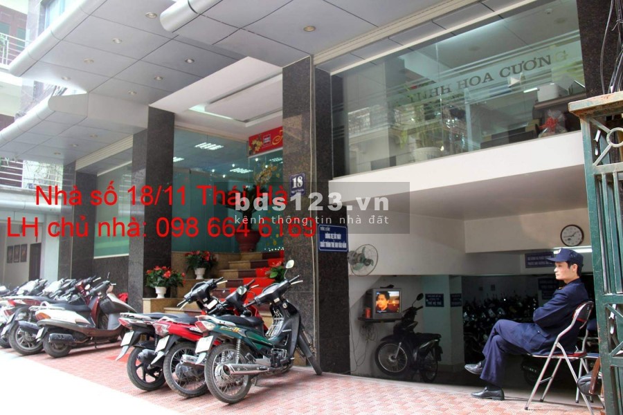 Văn Phòng cho thuê Thái Hà 45m2 giá rẻ, tiện ích đầy đủ, hiện đại