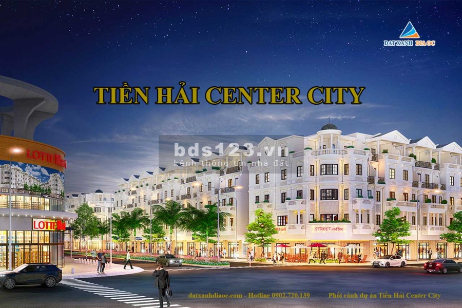 Dự án Tiền Hải Center City siêu hot, chiết khấu 2%, lh 076.348.3196 giá bán 2.2 tỷ