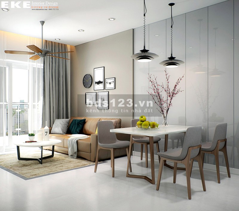 Cần cho thuê căn hộ chung cư FLC Complex Phạm Hùng. 2 PN. Đầy Đủ nội thất.
