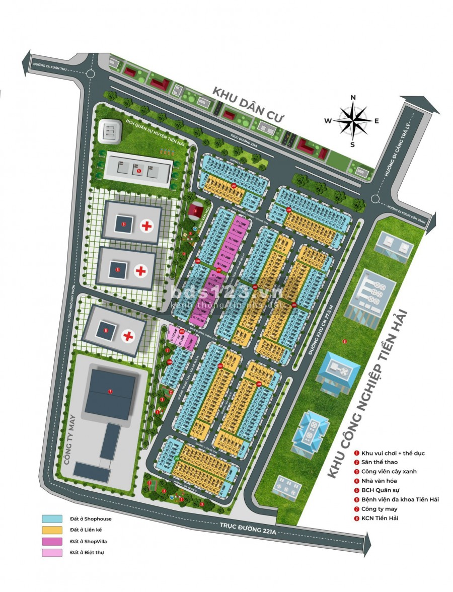 Tiền Hải Center City - Thái Bình - Mảnh đất vàng còn sót lại pháp lý rõ ràng, sổ sẵn