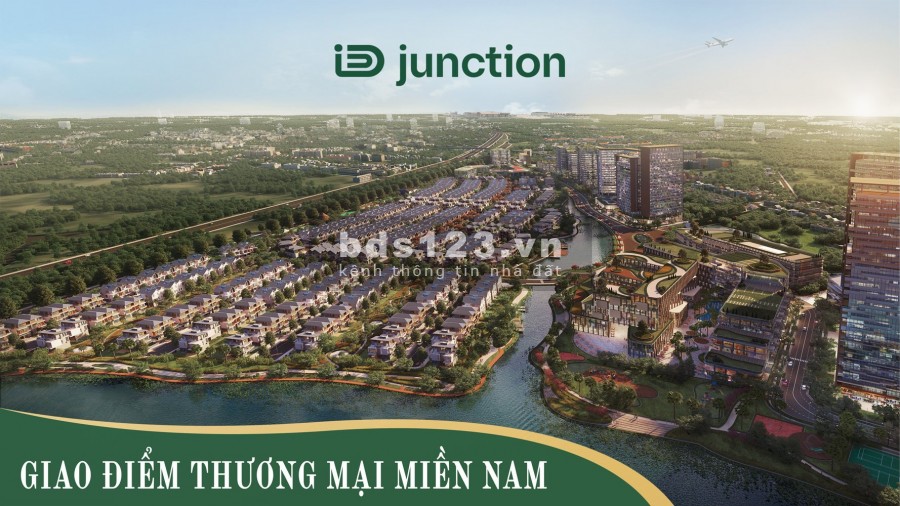 Biệt thự ID Junction trung tâm Long Thành liên kề sân bay chỉ 5,7 tỷ/căn booking ngay hôm nay