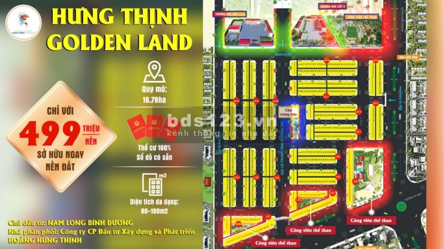 Đất thổ cư giá công nhân gần ngay trung tâm thị xã Bến Cát, có sẵn sổ đỏ