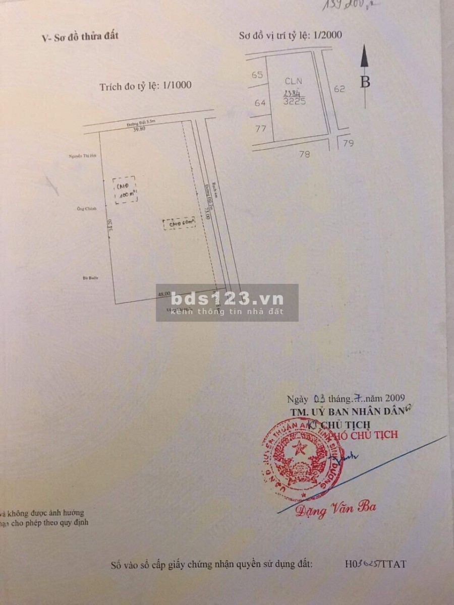 Đất tại Trung Tâm Tài Chính mới TP Thuận An - Bình Dương