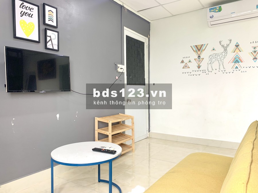 Cho thuê căn hộ 1 phòng ngủ riêng giá rẻ ở phường 7 quận Tân Bình