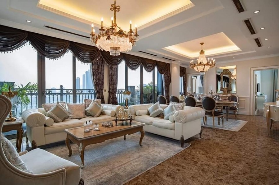 Bán căn hộ góc cao cấp 3PN 146 m2 tầng cao dự án D’.Le Roi Soleil 0975716432