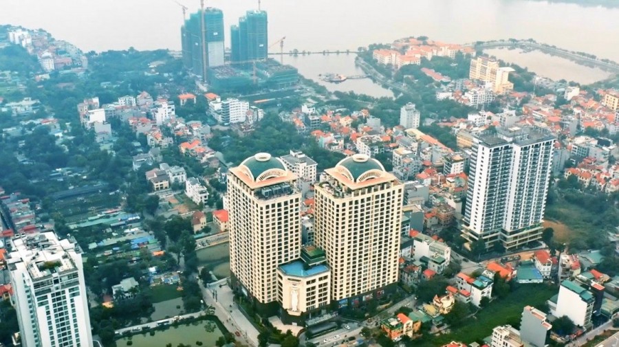 Bán căn hộ góc cao cấp 3PN 146 m2 tầng cao dự án D’.Le Roi Soleil 0975716432