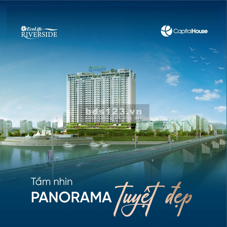 Chỉ với 350tr Sở Hữu ngay Căn Hộ Cao Cấp view Sông. LH 098 631 5454
