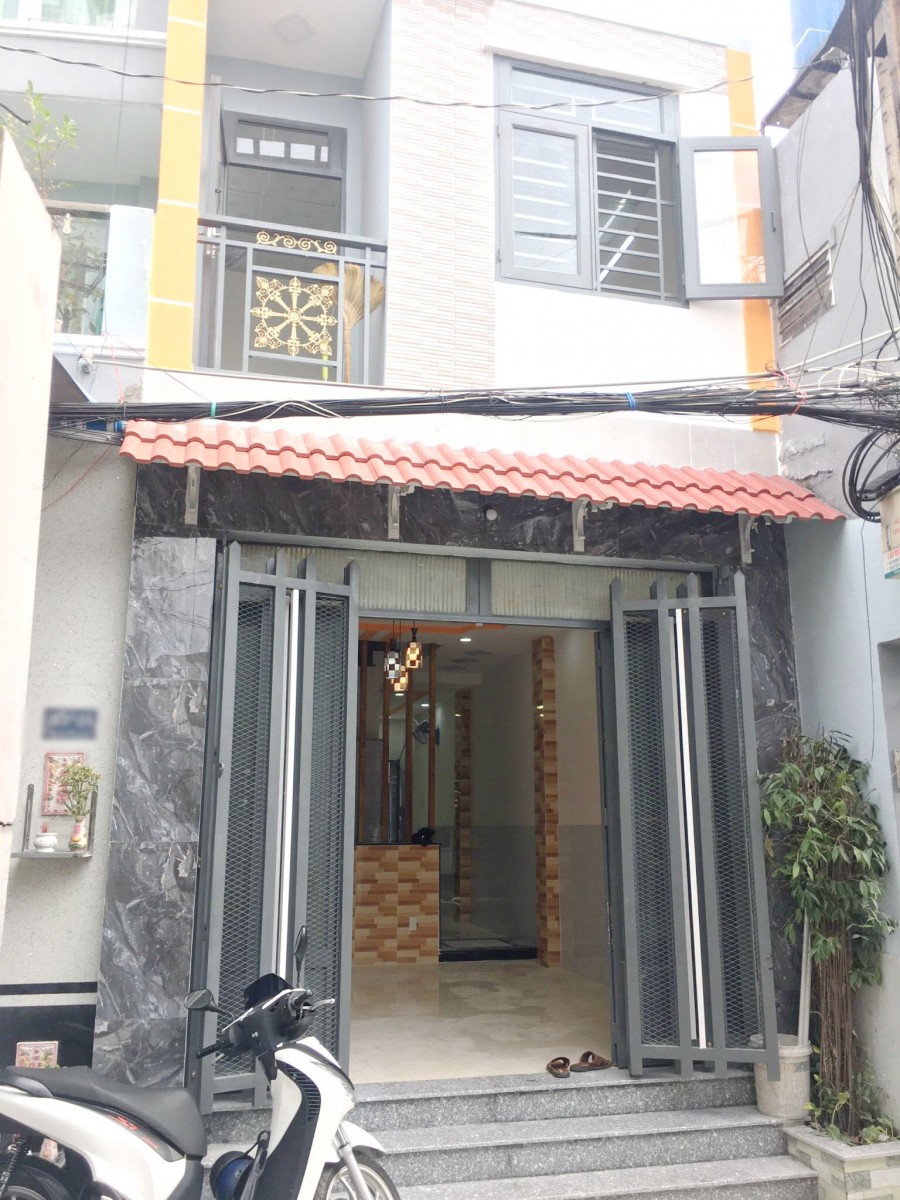 Bán nhà 4*12m, 1 lầu, 3PN, 3WC, hẻm xe hơi đường Phạm Thế Hiển F6 Q8