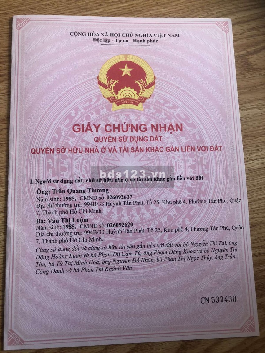Cần tiền mùa dịch bán gấp nhà 1 trệt 1 lầu - Hẻm Xe Hơi - Huỳnh Tấn Phát, Nhà Bè