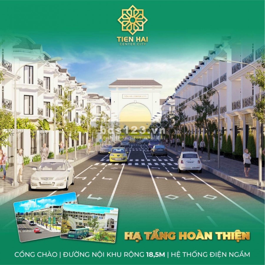 Bán lô đất nền xuất ngoại giao giá siêu tốt tại Tiền Hải Center City - Khu Đô Thị Trái Diêm 3