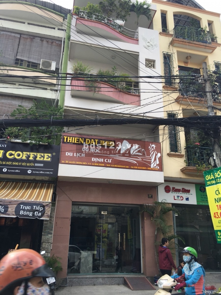 Bán nhà mặt tiền Ngô Thị Thu Minh, Tân Bình dt 4x20m 4 lầu 5 phòng ngủ