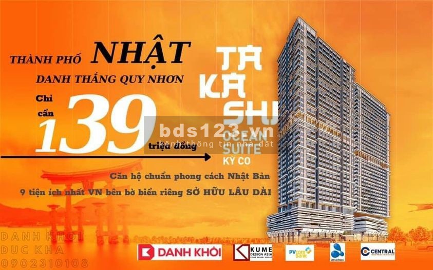Căn hộ view biển Quy Nhơn - Takashi Ocean Suite Kỳ Co - Bản sắc Nhật bên Vịnh Thiên Đường