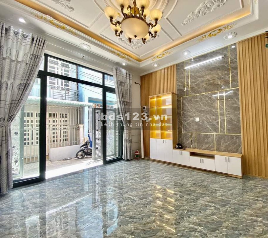 Nhà hẻm 146 Hoàng Quốc Việt thiết kế đẹp mắt thổ cư hoàn công 62m2 giá 2.59 tỷ