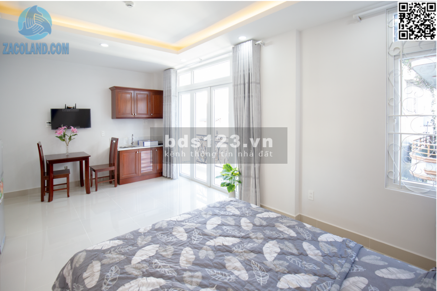 Căn Hộ Ban Công, Cao Cấp Full Ánh Sáng - 5' Đi CV. THỎ TRẮNG