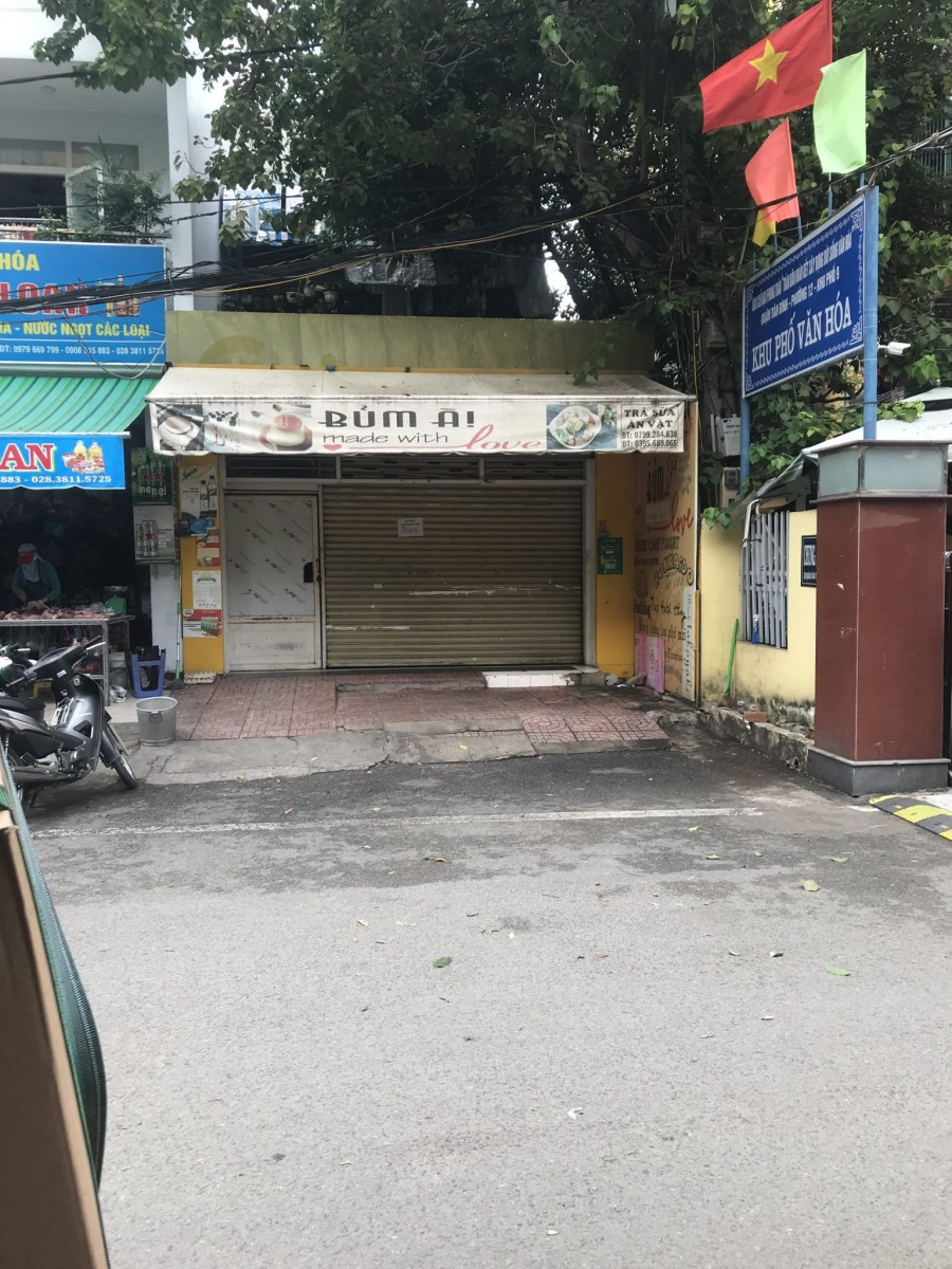 Chính chủ cho thuê nhà nguyên căn mặt tiền số 43 Quách Văn Tuấn,Q.Tân Bình