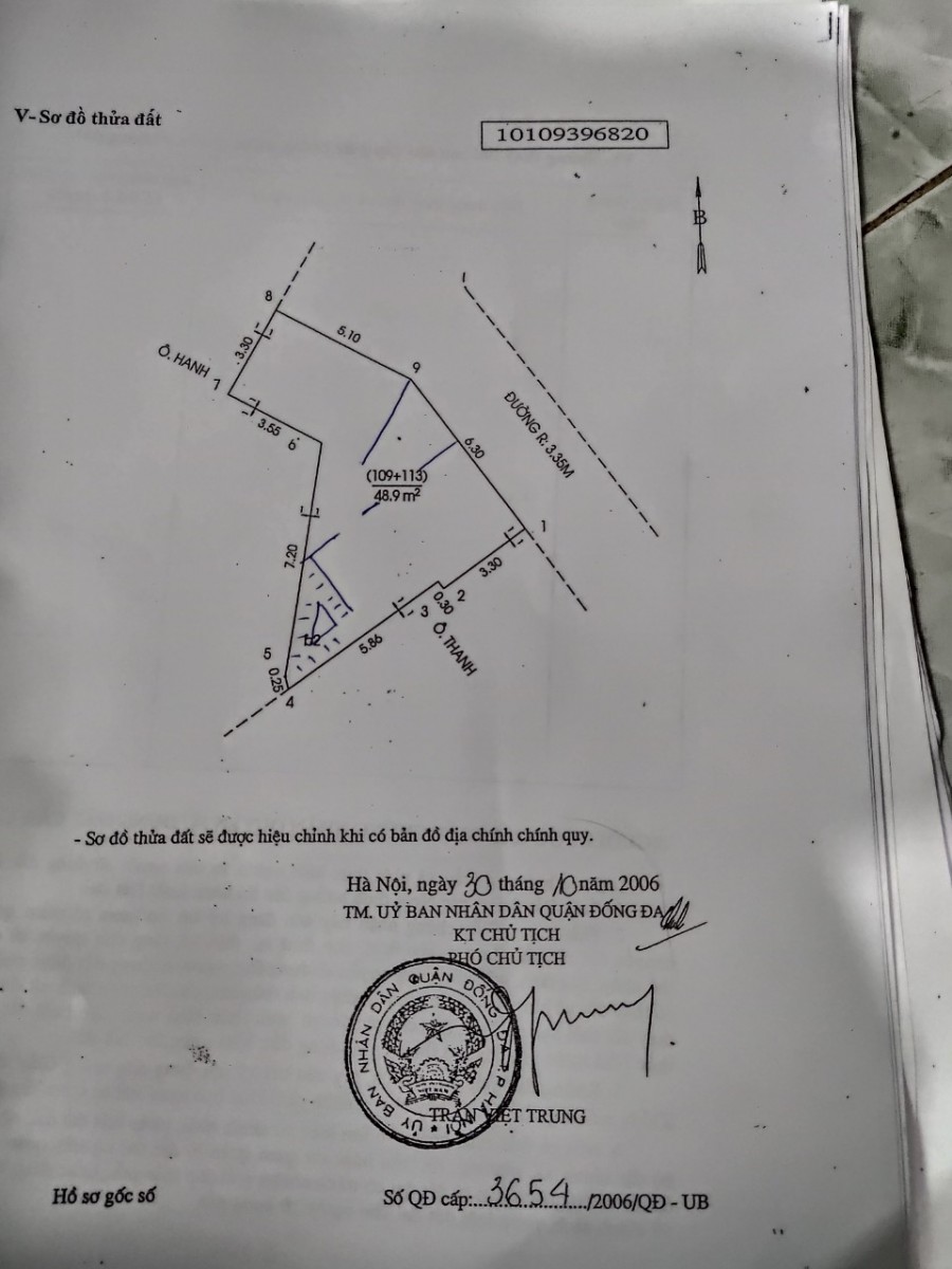 Cần bán nhà 3 tầng cũ khu cán bộ đối diện rạp phim quốc gia Láng Hạ, Đống Đa, Hà Nội