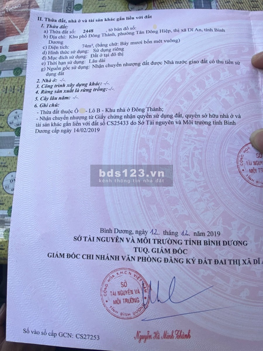 Nhà mới xây 100% đẹp, Tân Đông Hiệp Tp Dĩ An, bớt lộc 3.9 tỷ, lhcc