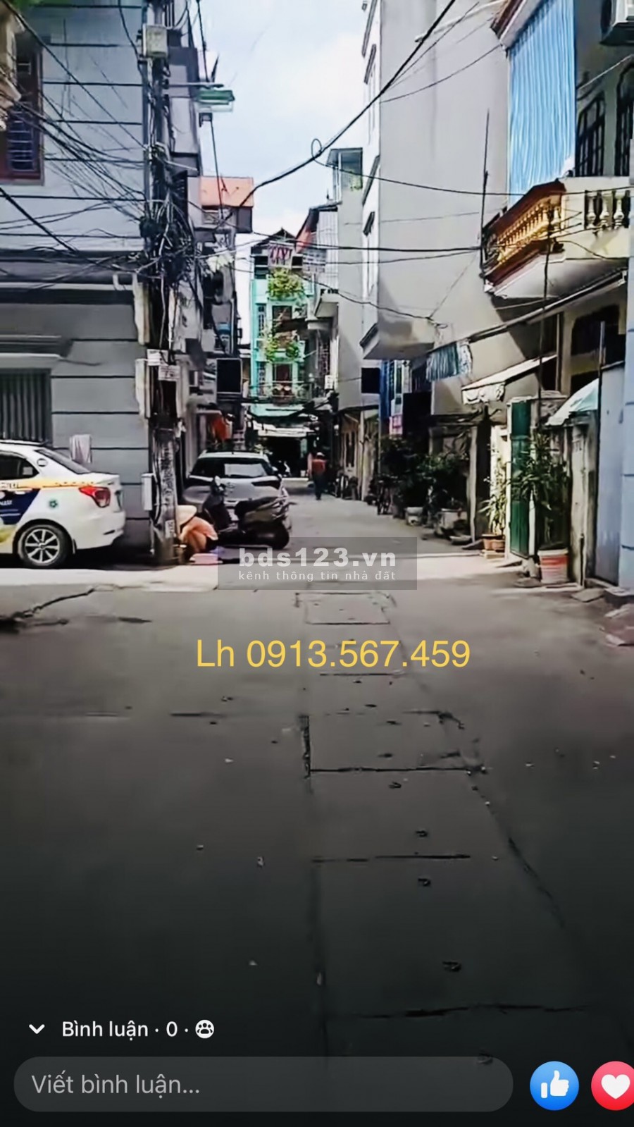 Sát chợ Sài Đồng - Đất phân lô bàn cờ - 2 ô tô tránh 33m2 x Mt 4.1m giá 2.93 tỷ
