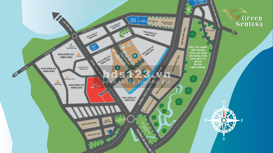 Bán Đất Ngay Chợ Hiệp Hoà, phường hiệp hòa , biên hòa giá chủ đầu tư F0 LH 0903 066 813