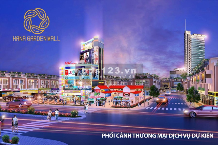 Dự án Khu dân cư Hana Garden Mall, tiện ích nội khu đầy đủ, lhcc