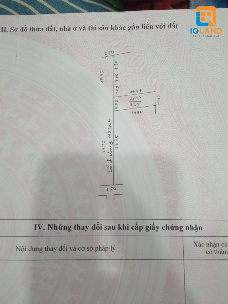 Chỉ với 1tỉ2 có ngay mảnh đất 56.9m2 Xóm 2 Nguyên Khê-Đông Anh-Hà Nội