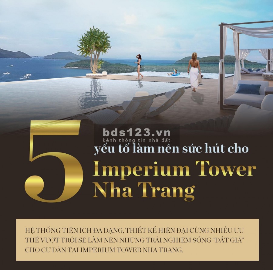 Tuyệt tác Đông Dương giữa lòng phố biển Nha Trang, căn hộ cao cấp Imperium
