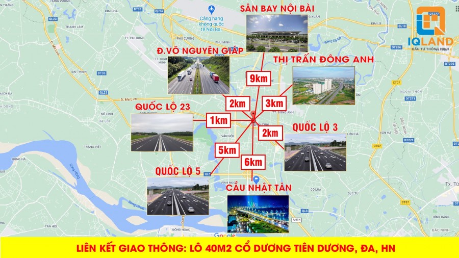 Chỉ hơn 900tr có ngay 40m2 cạnh trường Archimedes Cổ Dương – Đông Anh.