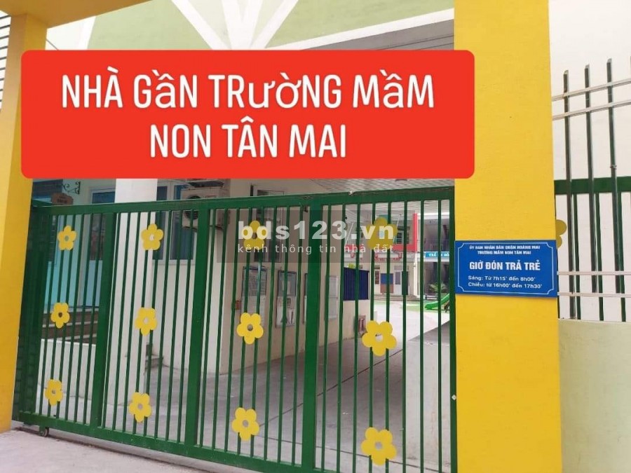 Bán đất phố Tân Mai, 2 mặt ngõ thông thoáng, ngõ nông, an sinh tốt, 50mX4mt - 3,6tỷ