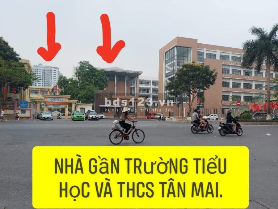 Bán đất phố Tân Mai, 2 mặt ngõ thông thoáng, ngõ nông, an sinh tốt, 50mX4mt - 3,6tỷ
