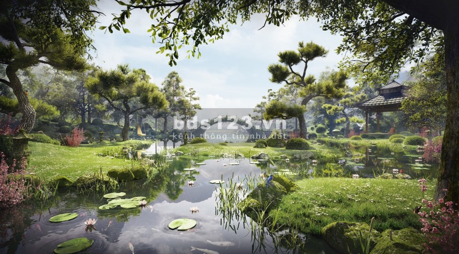Swanlake Onsen - Ecopark: căn hộ Studio - 38.75m2 chỉ cần VTC 293.850k đặc quyền chọn căn