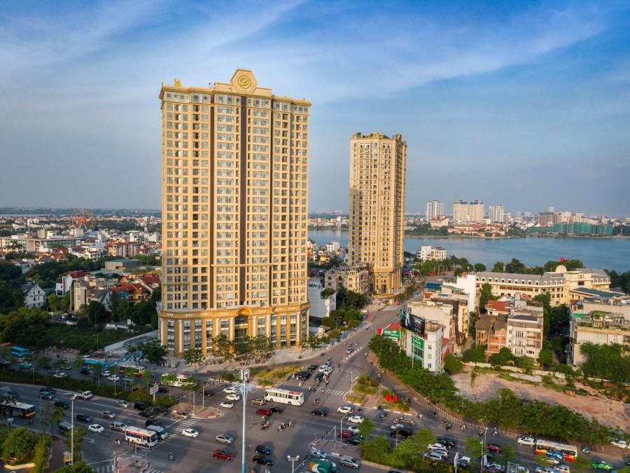 Căn Hộ Cao cấp Tây Hồ giá từ 1,7 tỷ liên hệ 0975716432, hướng Tây Bắc