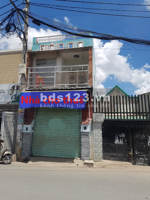 Nhà nguyên căn mặt tiền Thạnh Xuân 14, Buôn bán tốt, giá 6 triệu/tháng