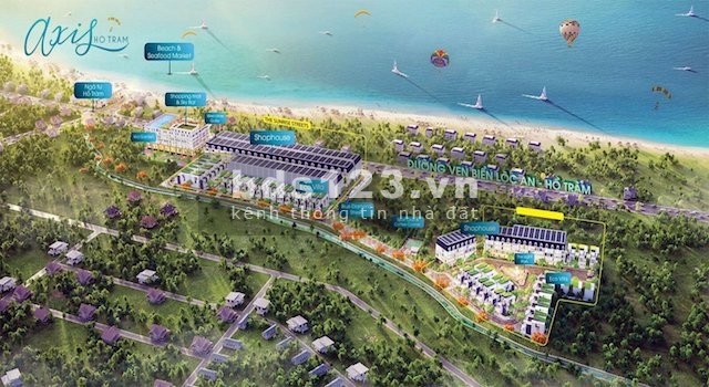 Siêu phẩm BĐS nghỉ dưỡng Hồ Tràm-Bình Châu, ngay mặt tiền biển, giá cực yêu.