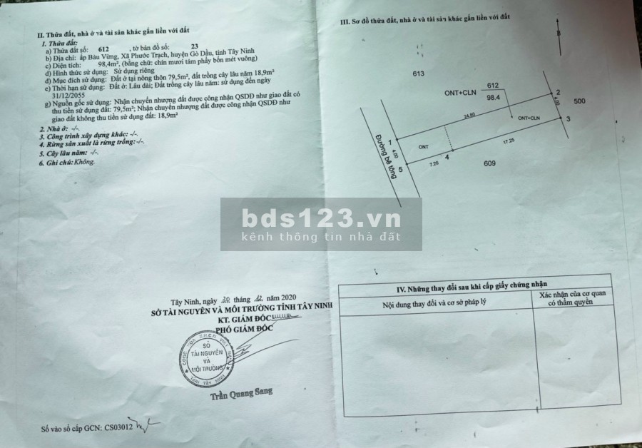 Đất thổ cư gần khu công nghiệp hiệp thạnh giá chỉ 359 triệu, dân cư đông kín mít