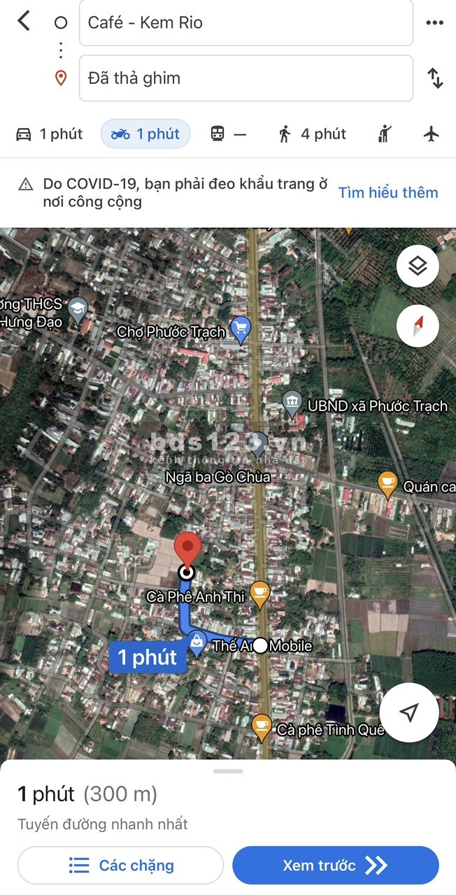 Đất thổ cư gần khu công nghiệp hiệp thạnh giá chỉ 359 triệu, dân cư đông kín mít