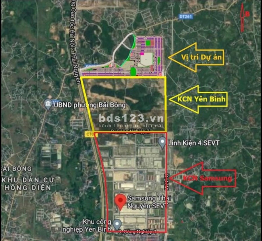 Đất đấu giá khu vực Hồng Tiến, Phổ Yên, Thái Nguyên, thủ tục pháp lý rõ ràng