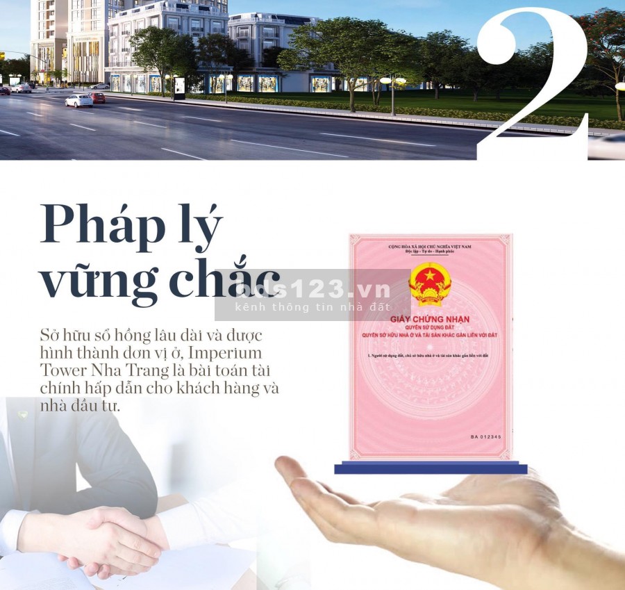 Căn hộ sở hữu vĩnh viễn trung tâm Tp Nha Trang, tiện ích với 3 tầng hầm đỗ xe
