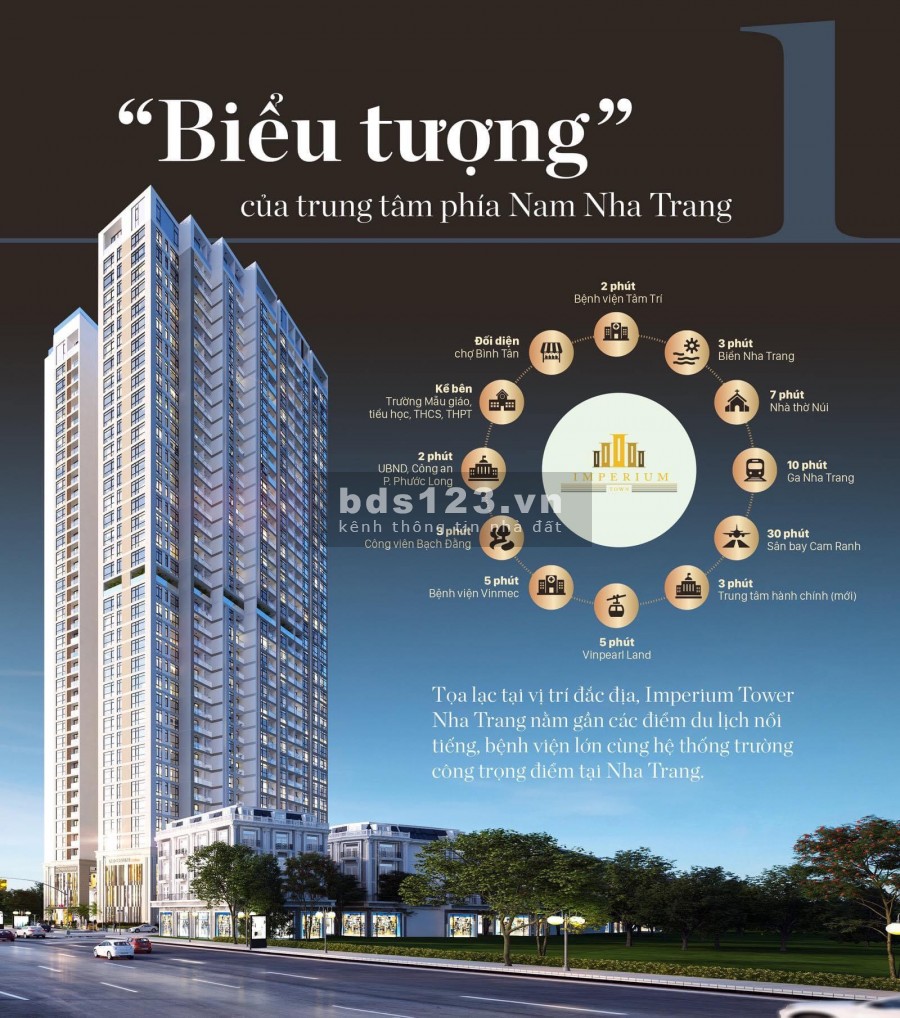 Căn hộ sở hữu vĩnh viễn trung tâm Tp Nha Trang, tiện ích với 3 tầng hầm đỗ xe
