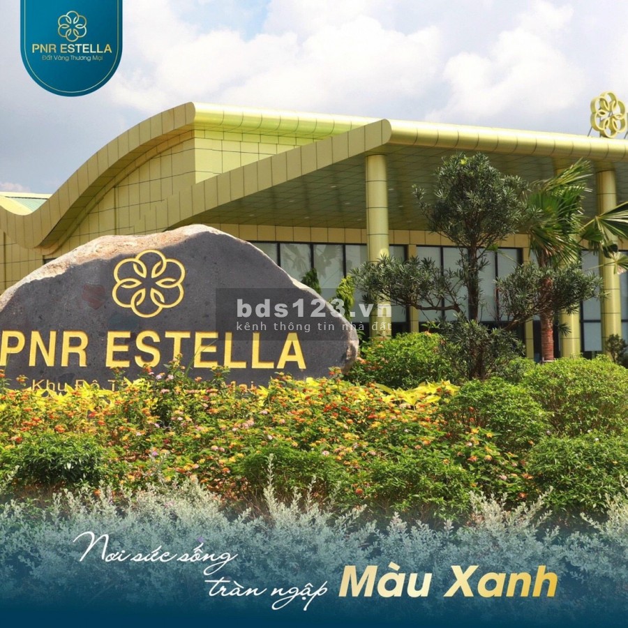 Đất đô thị nhà phố PNR Estella (5x20m), ngay KCN Sông Mây
