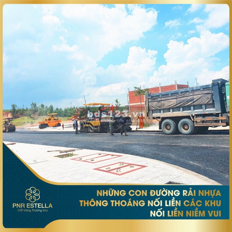Đất đô thị nhà phố PNR Estella (5x20m), ngay KCN Sông Mây