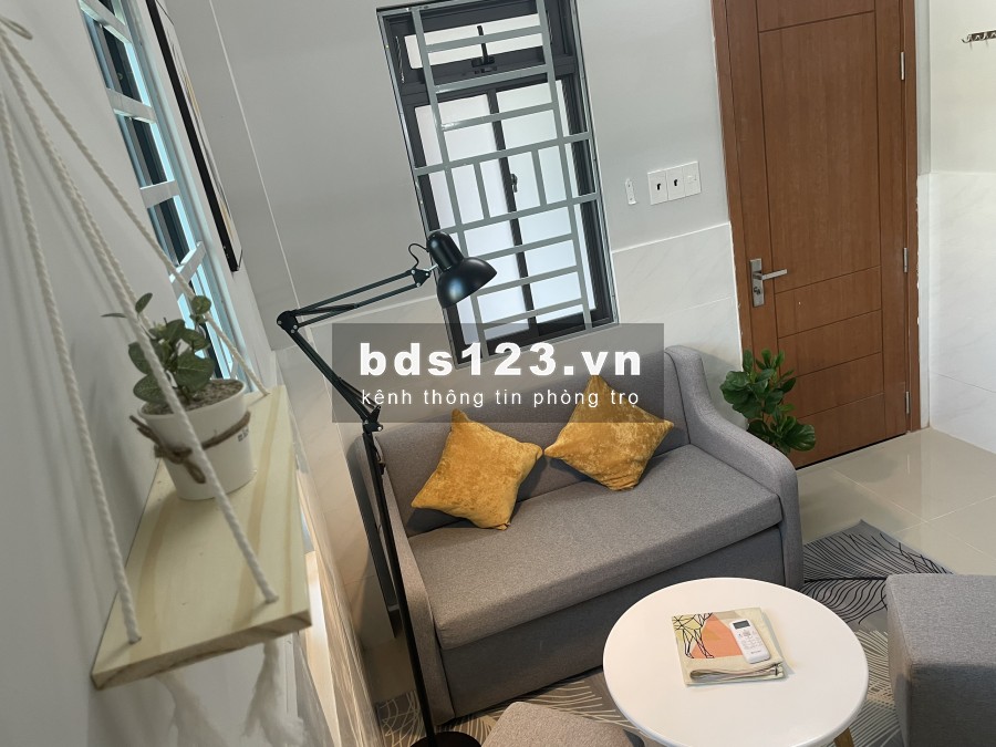 Phòng có gác mới tinh, máy lạnh Quang Trung P11 GV - giá sinh viên