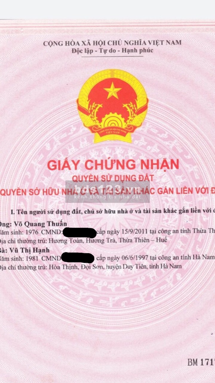 Bán nhanh mảnh đất tại phường Hoàng Văn Thụ, TP Lạng sơn ( đối diện khu phân lô thảo viên )