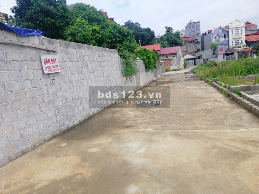 Bán nhanh mảnh đất tại phường Hoàng Văn Thụ, TP Lạng sơn ( đối diện khu phân lô thảo viên )