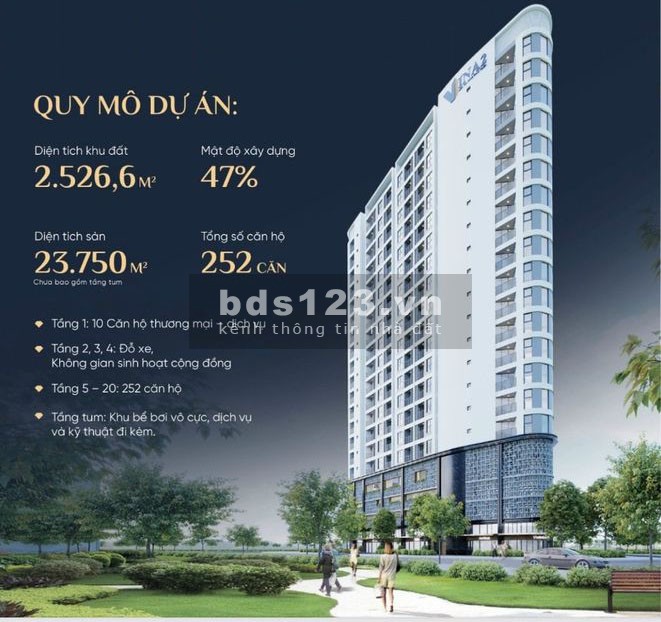 Vina2 Panoramas Quy Nhơn, căn hộ sông Hà Thanh Trì, tiện ích đòng bộ 0986.023.726