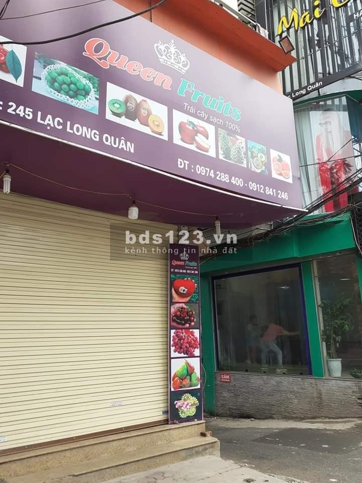 Nhà Đẹp, đường Lạc Long Quân, mặt ngõ rộng . Kinh doanh tốt .Giá 4.5 tỷ.