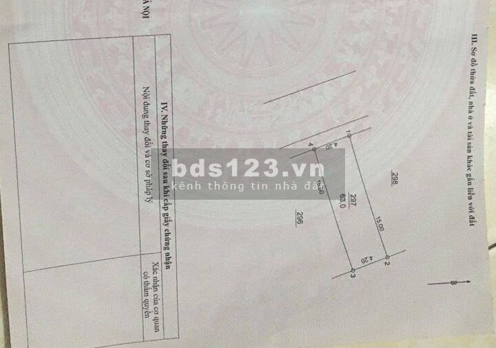 Bán Đất tặng nhà tại Xã Thạch Bích Thanh Oai Hà Nội LH 0981901069
