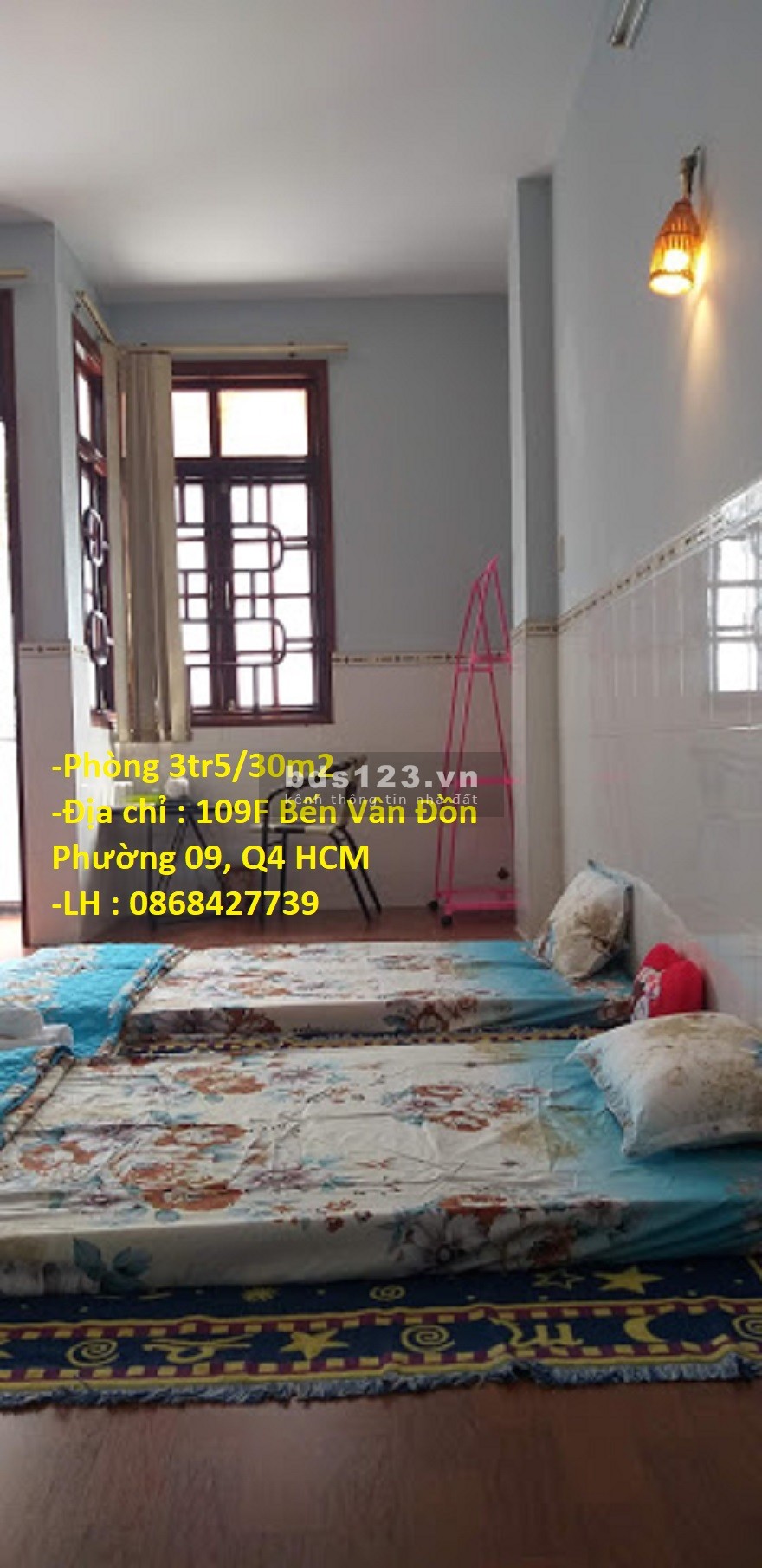 còn Phòng 1triệu6 Và 3tr - 3tr1 - 3tr2 - 3tr5t -4tr có cửa sổ và BALCONY ( Nội Thất ) -Gần Đại học Nguyễn Tất Thành, Đại học Luật, Và Khu Văn Phòng