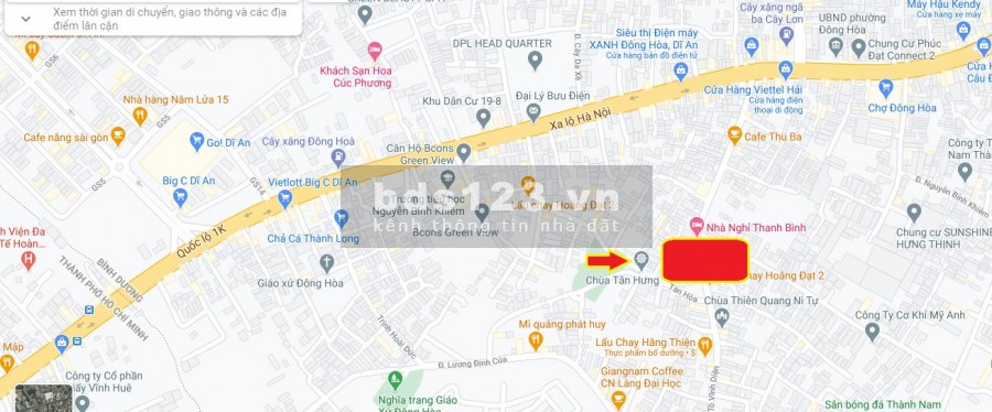 Nhà mặt tiền Phùng Khắc Khoan Dĩ An, giá chốt 3.65 tỷ, liên hệ chính chủ