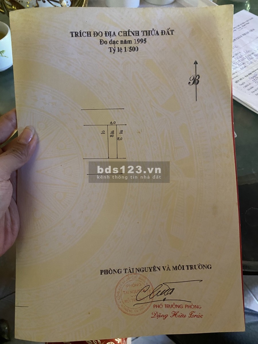 Bán đất chính chủ Tiểu Khu Nguyễn Du Thị Trấn Thường Tín 60m đầu tư tốt , an sinh đỉnh