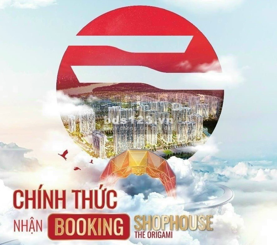 Xuất ưu tiên nhận bookinh shophouse khối để Vinhomes Grand Park, khu The Origami, vườn Nhật